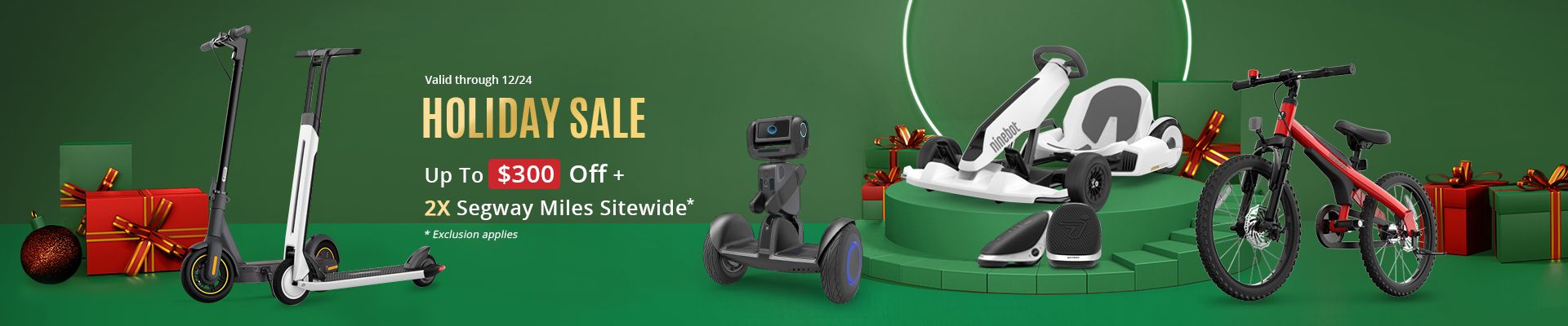 Segway Christmas Sale